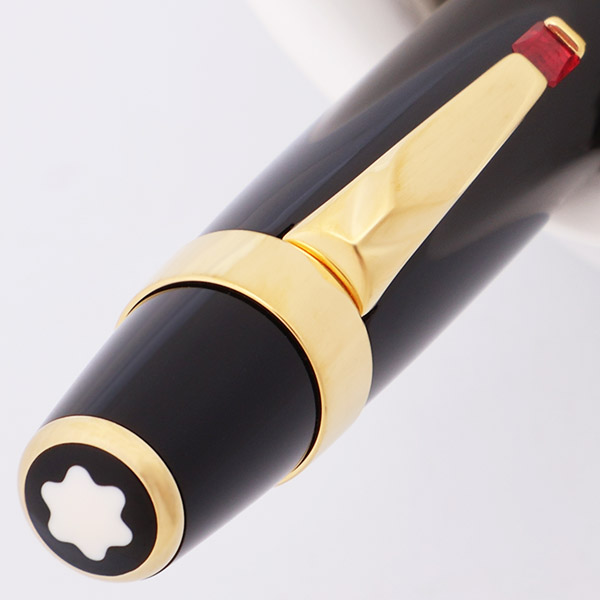 Montblanc Boheme Rouge Ballpoint Pen - Black Lacquer w Gold